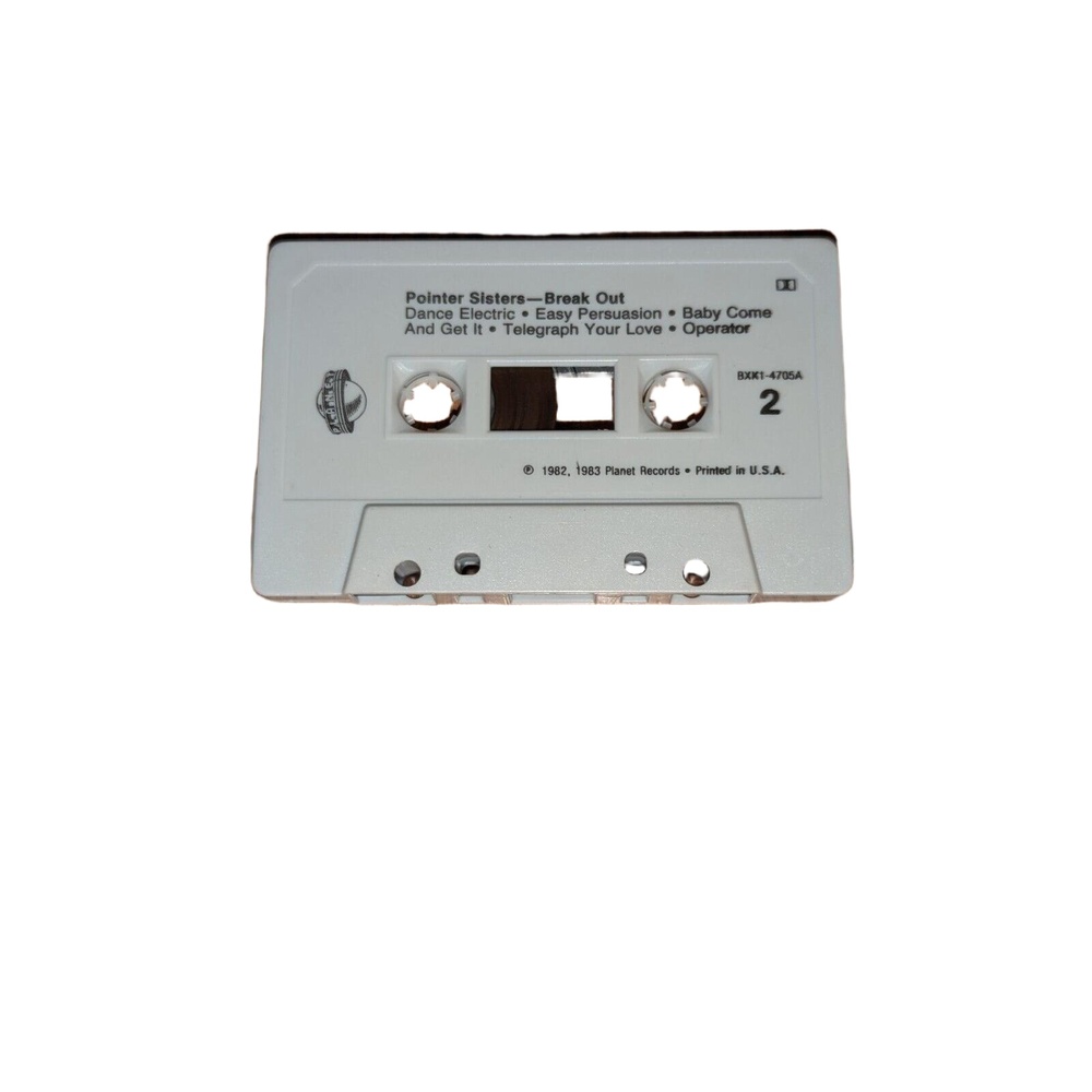 POINTER‎ SISTERS BREAK OUT MUSIC CASSETTE TAPE 1983 PLANET RECORDS